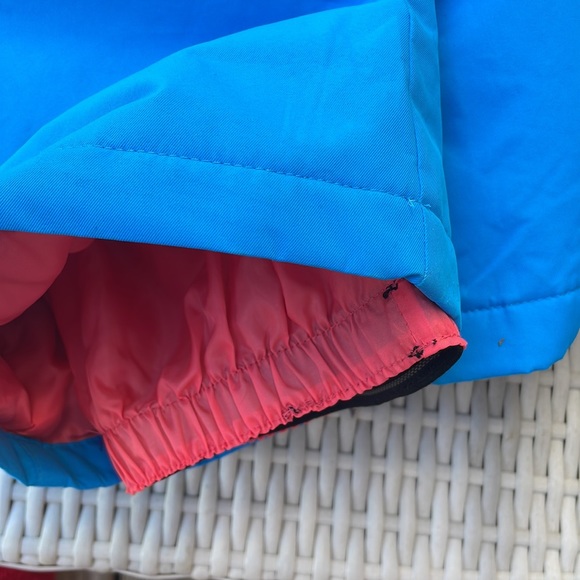 EUC-Lands' End BLUE  Iron Knee Snowboarding Ski Pants/ Bib Size 14 - Picture 7 of 10